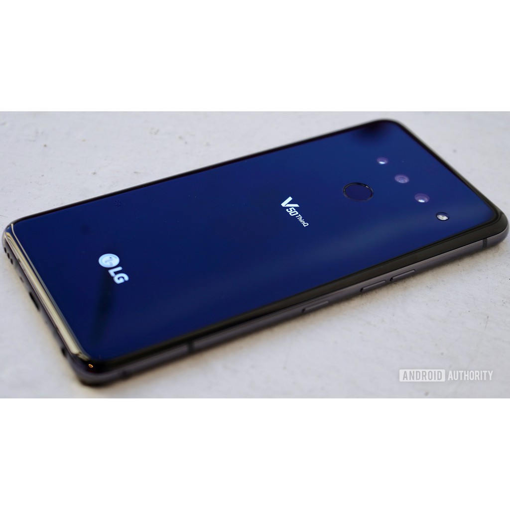 Điện Thoại LG V50 5G thinQ quốc tế Hàn / Mỹ  Màn kHÔNG ÁM || Kèm đủ phụ kiện LG mua hàng Playmobile
