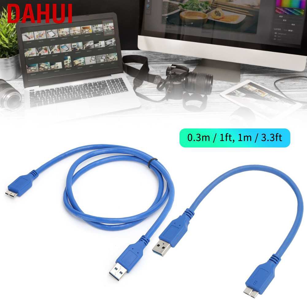 Dây Cáp Chuyển Đổi Ổ Cứng Ngoài Usb 3.0 5gbps Màu Xanh Dương