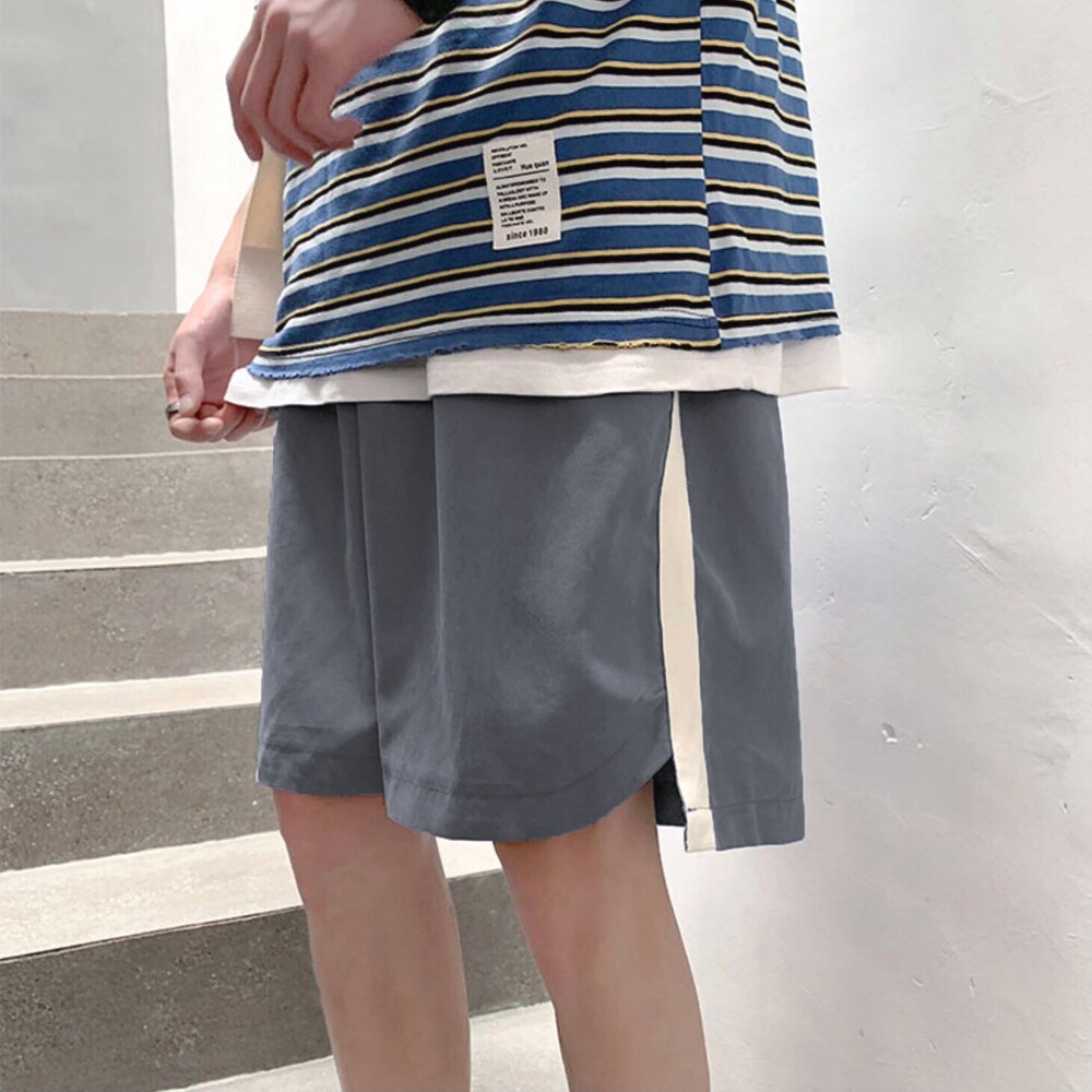 [Mã SKAMA06 giảm 8% TỐI ĐA 50K đơn250K] Quần short Line kaki, JACKLANE, Quần short ngắn Unisex Jack Lane