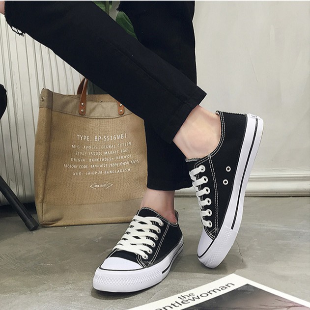 [Thanh lý]Bata vải - Giày vải nam ALL SPORT - Vải thô màu đen và xanh tím than | BigBuy360 - bigbuy360.vn
