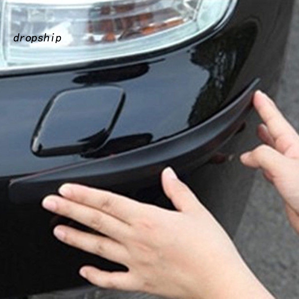 Bộ 2 Miếng Dán Sợi Carbon Bảo Vệ Cạnh Xe Hơi Chống Trầy Xước