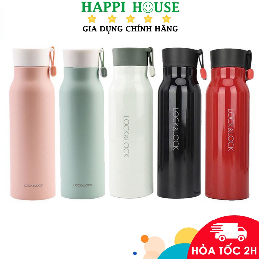 Bình Giữ Nhiệt Thép Không Gỉ Lock&Lock Name Tumbler LHC4125 (500ml) - Hàng Chính Hãng - Happi House