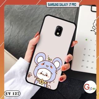 Ốp lưng Samsung Galaxy J7 Pro nhám viền dẻo