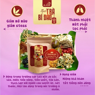 SET TRÀ SÂM BÍ ĐAO HẠT CHIA