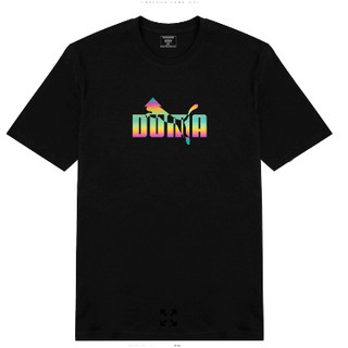 Áo thun DUMA phản quang 7 màu [FREESHIP] Áo unisex, áo thun nam nữ đen trắng from rộng, vải cotton xịn