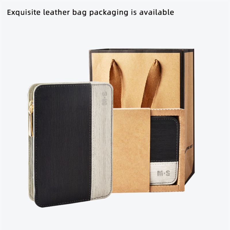 Set 9 Dụng Cụ Làm Móng Bằng Thép Không Gỉ Kèm Hộp Đựng Tiện Lợi