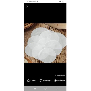 giấy nến cắt sẵn size 10cm