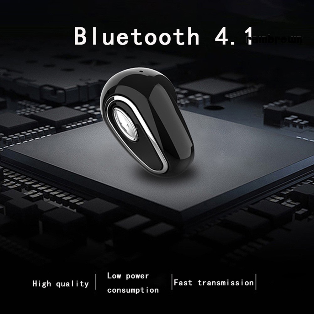 Tai Nghe Nhét Tai Thể Thao Không Dây Bluetooth 4.1 Có Mic