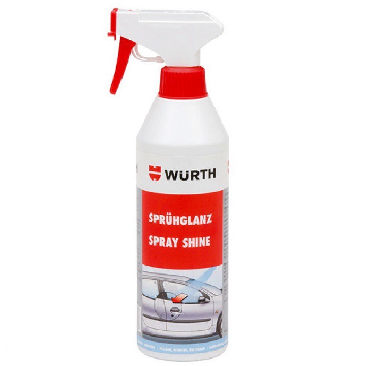 Xịt bóng sơn nhanh Wurth 500ml 0893011500