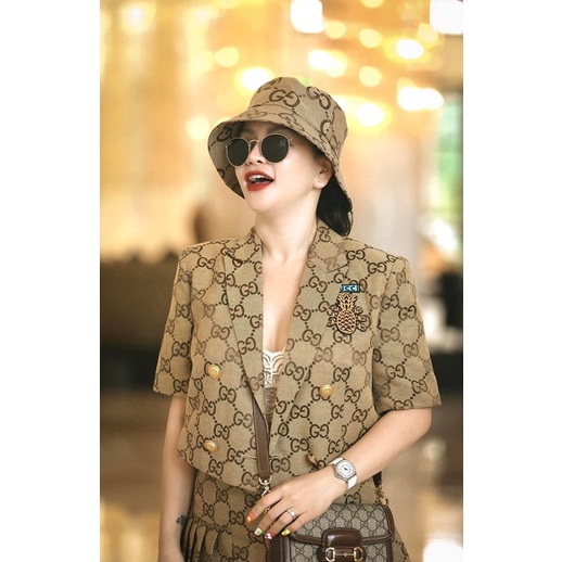 Mũ vành bucket GC hàng Quảng Châu cao cấp, thời trang unisex cho cả nam và nữ ms13568