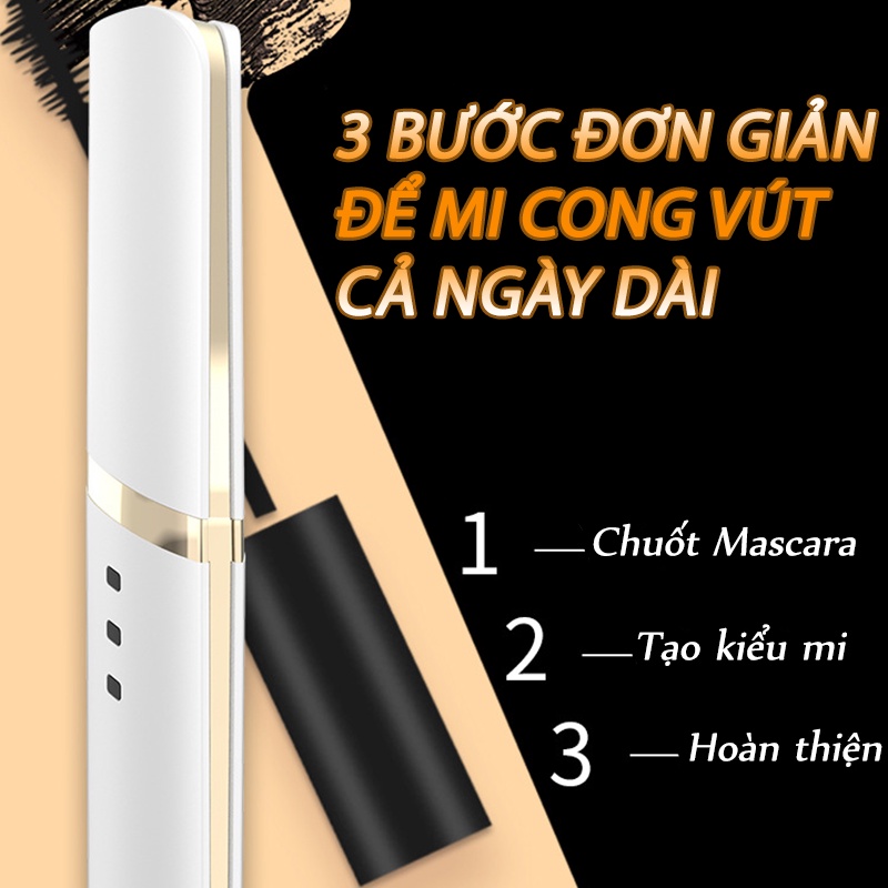 Máy Uốn Mi Máy Uốn Lông Mi Bằng Nhiệt, Giúp Uốn Mi Làm Cong Đơn Giản, An Toàn, Bảo Hành [12 Tháng]