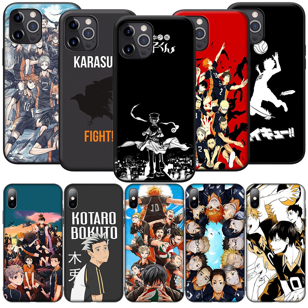 Ốp Điện Thoại Tpu Silicon Mềm Hình Bóng Chuyền Haikyuu Attacks Gf31 Cho Apple Iphone 8 8 + 7 7 + 6s 6 6 + Plus 5 5s