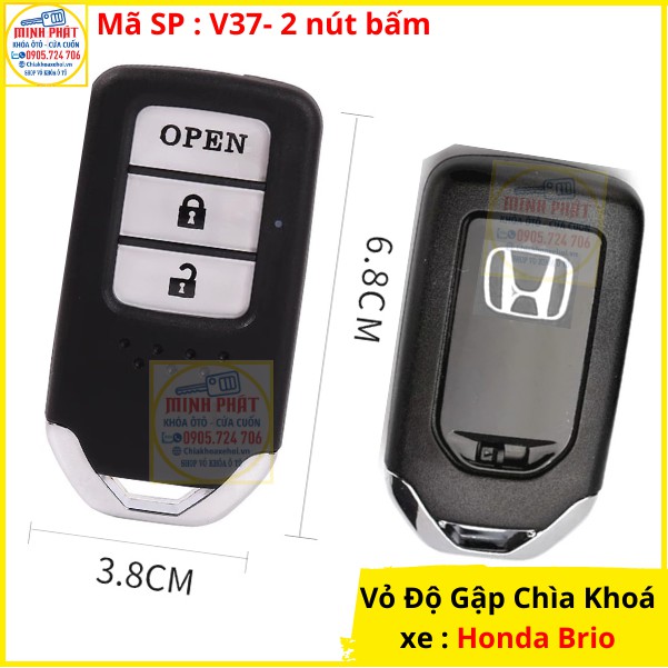 Vỏ Độ gập Chìa khoá xe Honda Brio