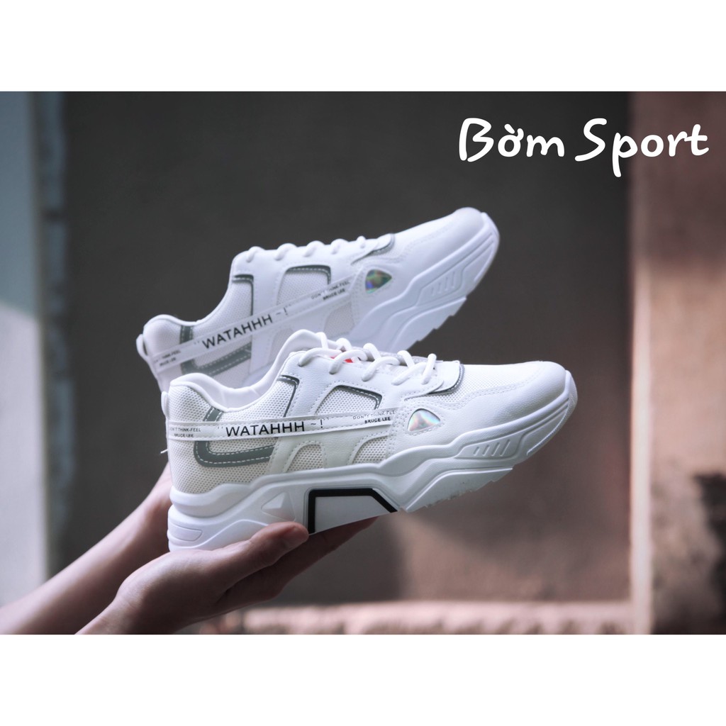 Giày thể thao sneaker nam phong cách trẻ trung 2020 - 015 trắng | BigBuy360 - bigbuy360.vn