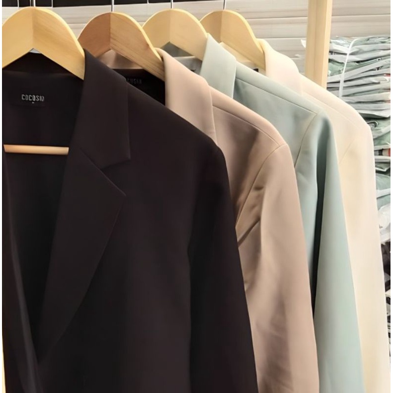 ÁO KHOÁC BLAZER CAO CẤP , ÁO VEST NỮ HÀN QUỐC UNISEX | BigBuy360 - bigbuy360.vn