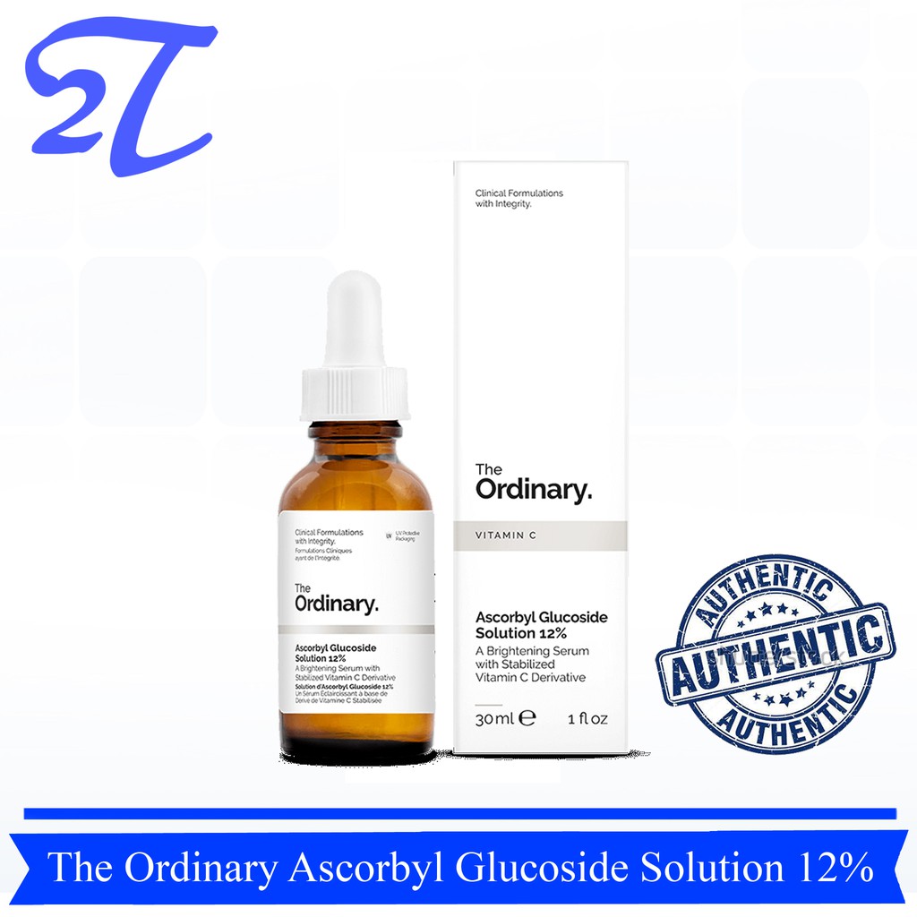 [AUTH] Serum Sáng Da Ascorbyl Glucoside Solution 12% The Ordinary 30ml