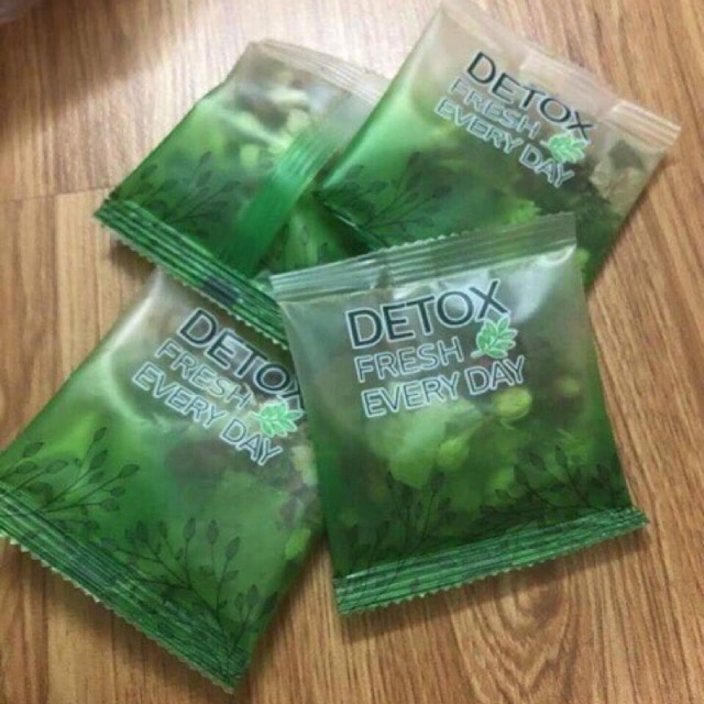 Trà hoa quả khô tách bộ go detox (tặng kèm bình)