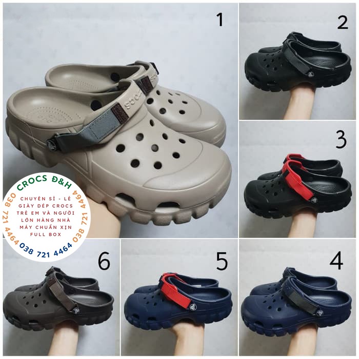 Giày dép crocs - dép sục nhựa crocs offroad classic sport cho nam , chống thấm nước, chống trơn trượt, chống hôi chân