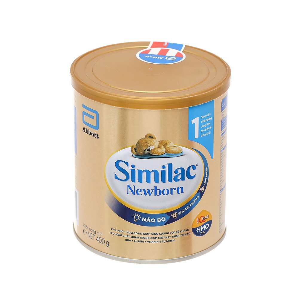 Sữa Abbott Similac Newborn 1 (cho trẻ 0 - 6 tháng)   lon 400g