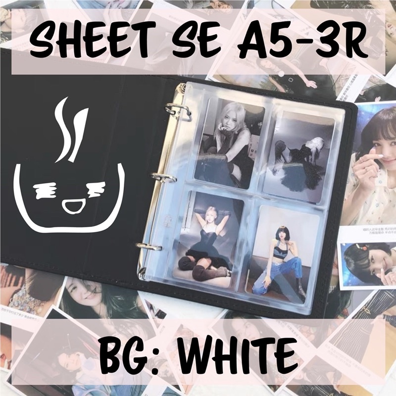 SHEET SE DÙNG CHO BINDER BÌA CÒNG A5-3 CÒNG