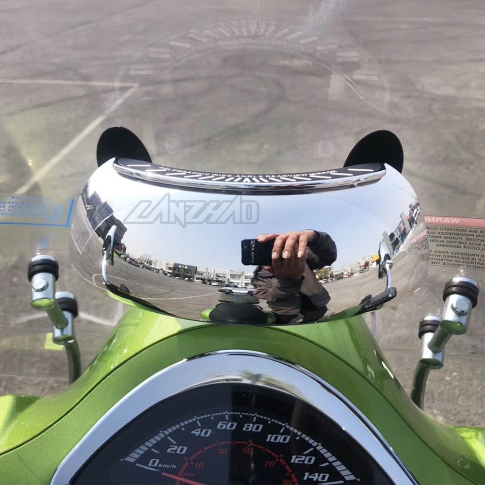 Kính Chắn Gió Chuyên Dụng Cho Xe Vespa 180° Gương Chiếu Hậu Chuyên Dụng Cho Primavera 125 150 GTS 300 250 GTV 300