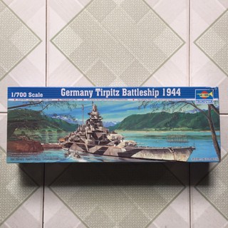 [New] Mô Hình Quân Sự 1/700 Trumpeter Germany Bismarck Battleship 1941 TR05711