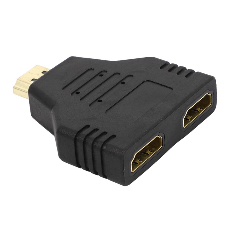 Bộ Chuyển Đổi 1080p Hdmi Port Male Sang 2 Female 1 In 2 | BigBuy360 - bigbuy360.vn