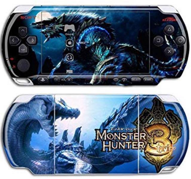 SKIN dán trang trí LỤA PSP3000 10 MẤU gửi ngẫu nhiên psp3000