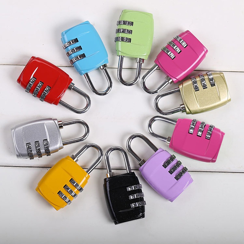Ổ Khóa Mật Khẩu 3 Chữ Số Chống Thời Tiết Cho Hộp Dụng Cụ Tập Gym