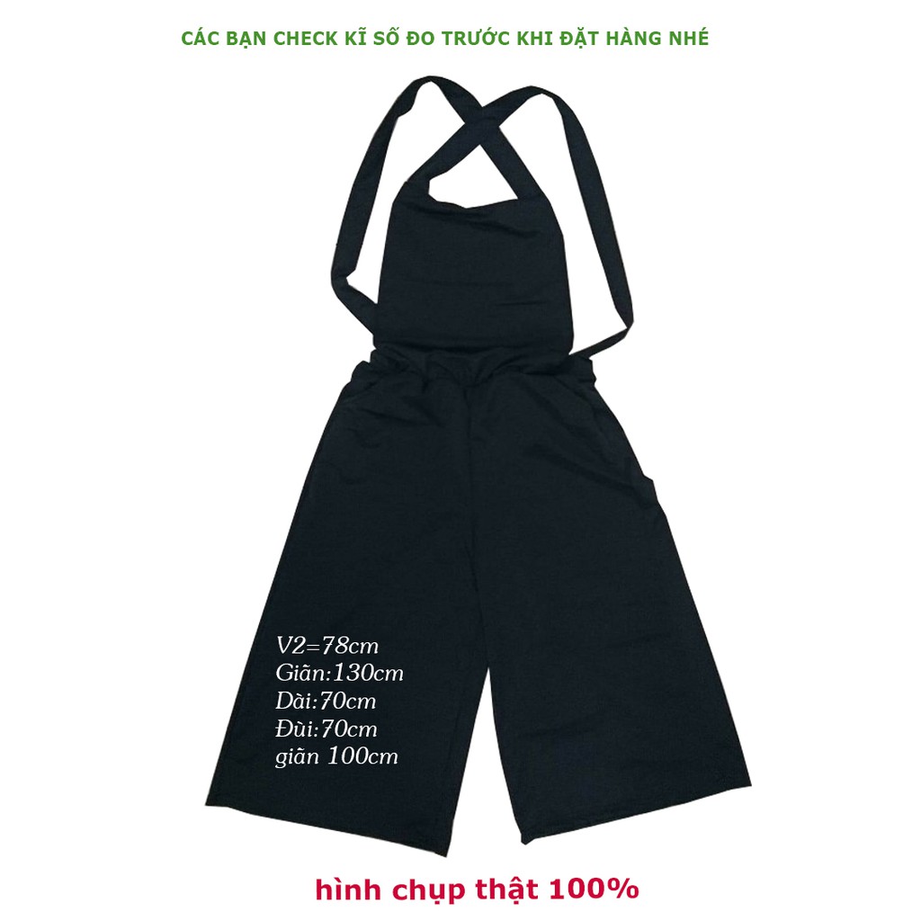 Quần yếm culottes bigsize | BigBuy360 - bigbuy360.vn