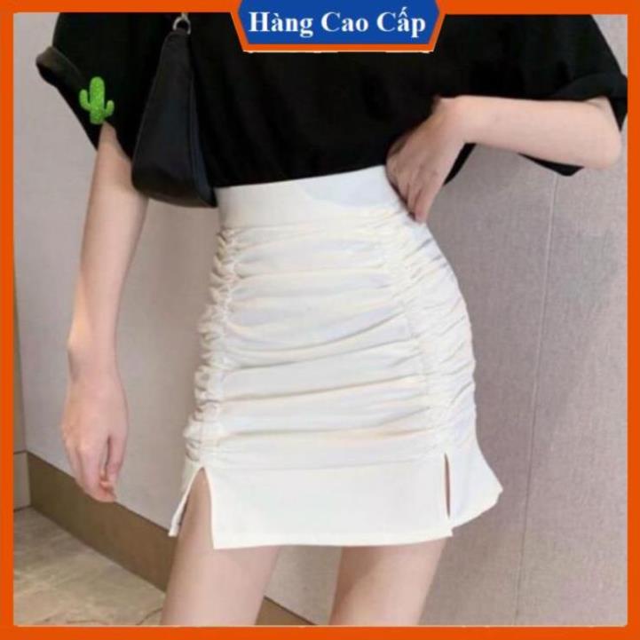HOT - Chân váy nhún xẻ 2 bên đùi mẫu mới 2022 | BigBuy360 - bigbuy360.vn