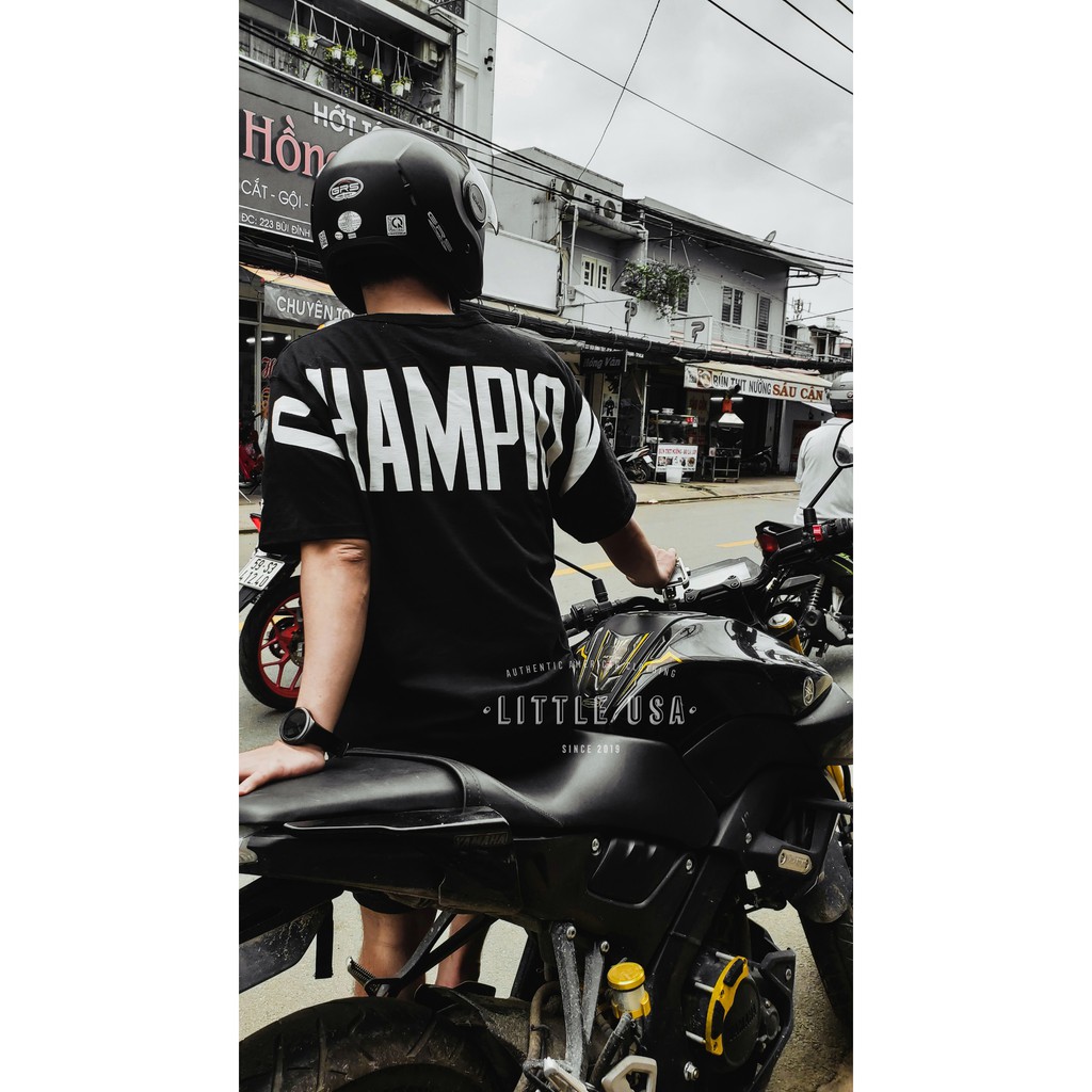 Áo CHAMPION® HERITAGE CUSTOM BIG LOGO BACK TEE | BigBuy360 - bigbuy360.vn