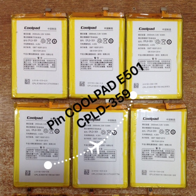 Pin COOLPAD E501(model CPLD-359)zin