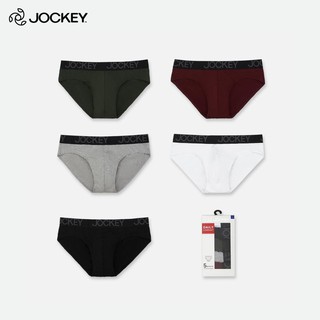 Hộp 05 Quần Lót Nam Jockey Tam Giác Thun Cotton Kháng Khuẩn Cao Cấp - JAMB0410P - Tổng hợp 04