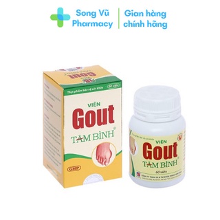 Viên Gout Tâm Bình (Hộp 60 viên)