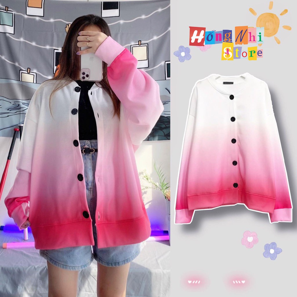 Áo Khoác Cardigan 3D Loang Màu Tie Dye Oversize Ulzzang Unisex Dáng Rộng Nam Nữ - MM