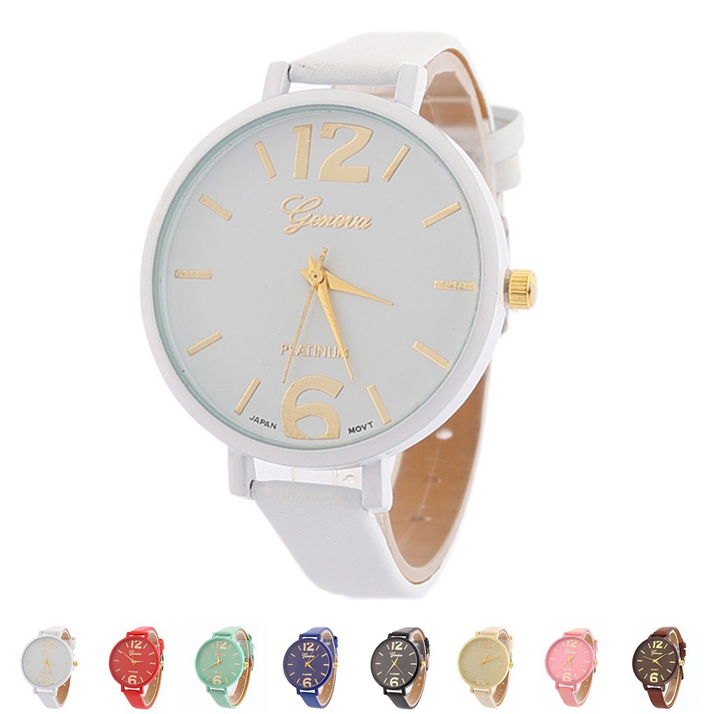 Đồng hồ quartz dây da cho nữ