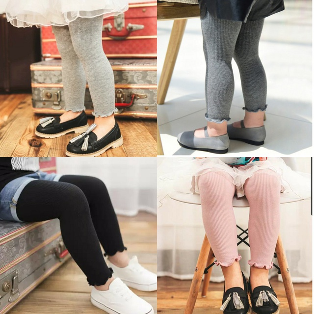 Quần Legging Cho Bé Gái Siêu Co Giãn