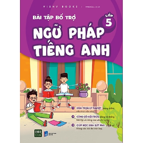 Sách - Bài Tập Bổ Trợ Ngữ Pháp Tiếng Anh Lớp 5