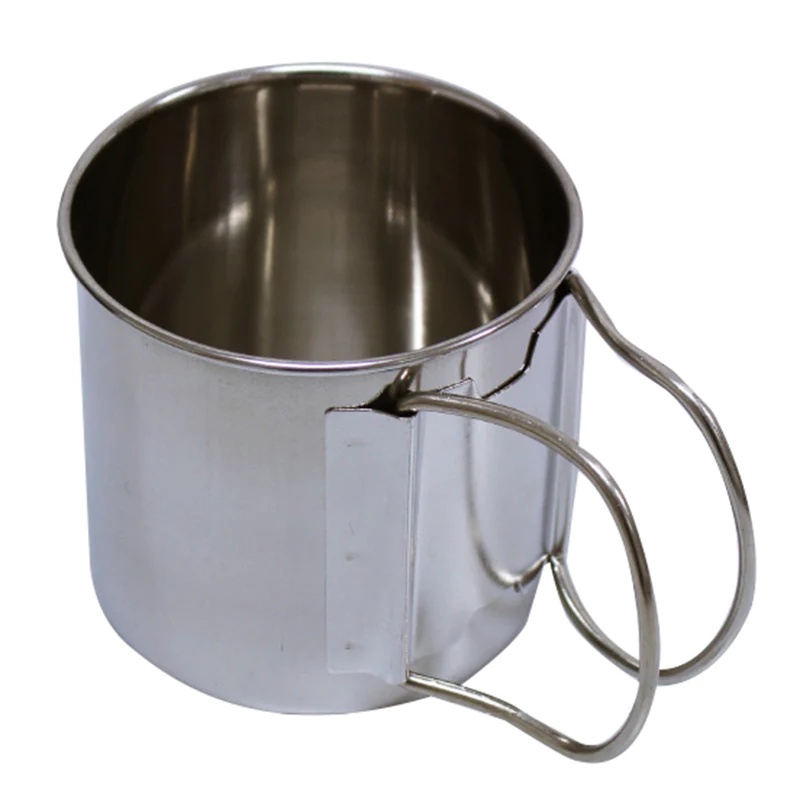 Daiso Ca Inox Không Gỉ Stainless Steel Mug