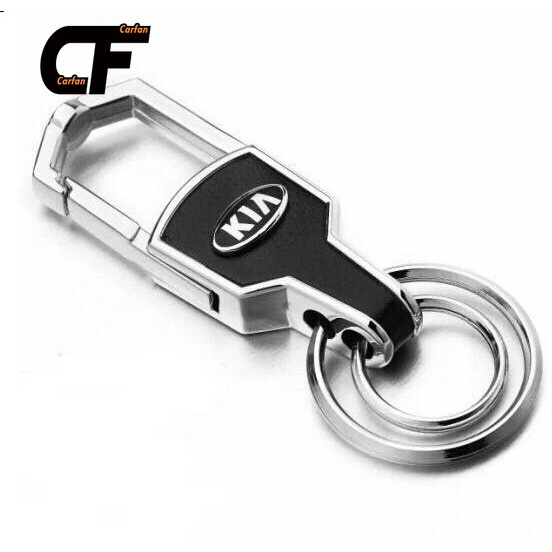 Móc Chìa Khóa Logo Bề mặt da Theo Hãng Xe Toyota  Hyundai Kia  Mazda Mitsubishi Ford Chevrolet  Honda Nissan