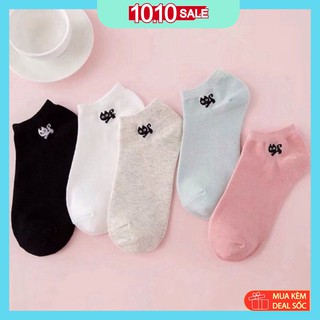 Combo 5 đôi tất miu miu 5 màu