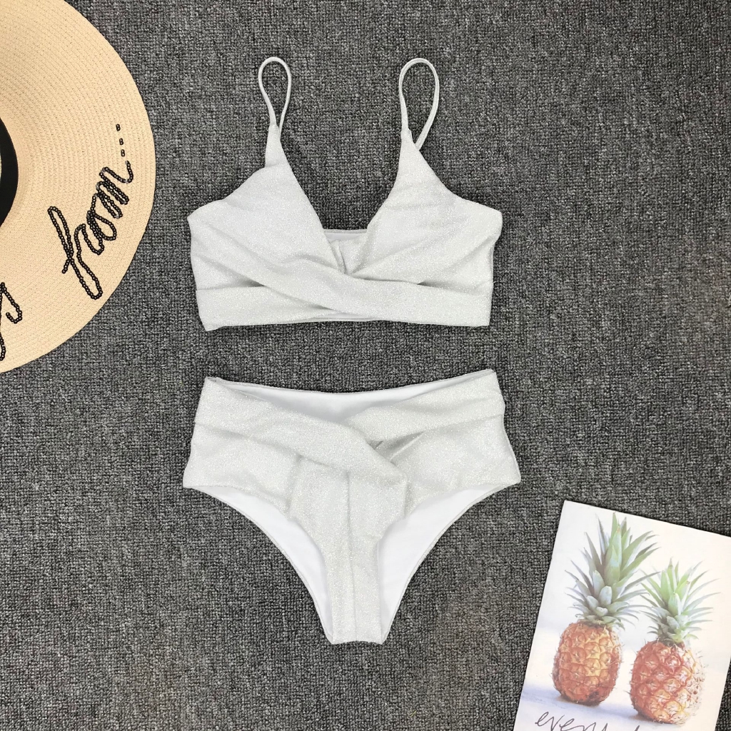 Bikini Lưng Cao Thiết Kế Dây Đan Chéo Quyến Rũ | BigBuy360 - bigbuy360.vn