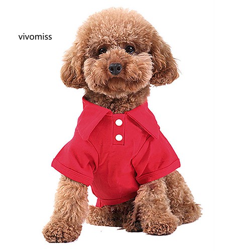 Áo Sơ Mi Mùa Hè Dành Cho Thú Cưng