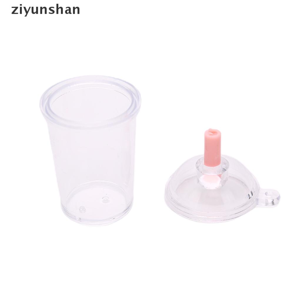 ziyun 5x Frappuccino Cup Coffee Cup Dollhouse Miniature Simulation Plastic Cake cup .