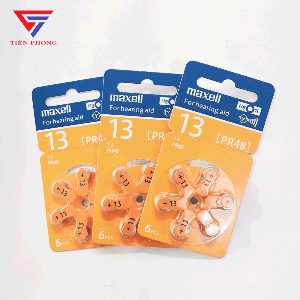 Pin Trợ Thính Maxell PR48 Chính Hãng