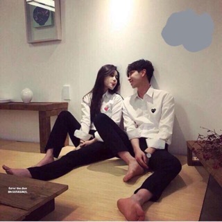 Áo sơmi tim đen (BN)