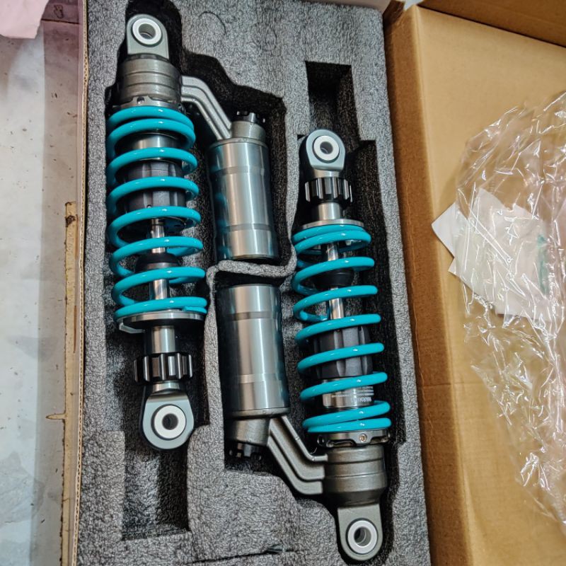 Phuộc sau Ohlins Nitron bình dầu gắn cho Dr Wave  CUP CHARLY ELEGANT  SUVIVA SIRIUS JUPITER WIN