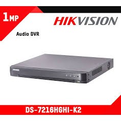 Đầu ghi 16 kênh Hikvision DS-7216HGHI-K2, Đầu ghi hình 2Mp TVI/AHD/CVI/Analog.