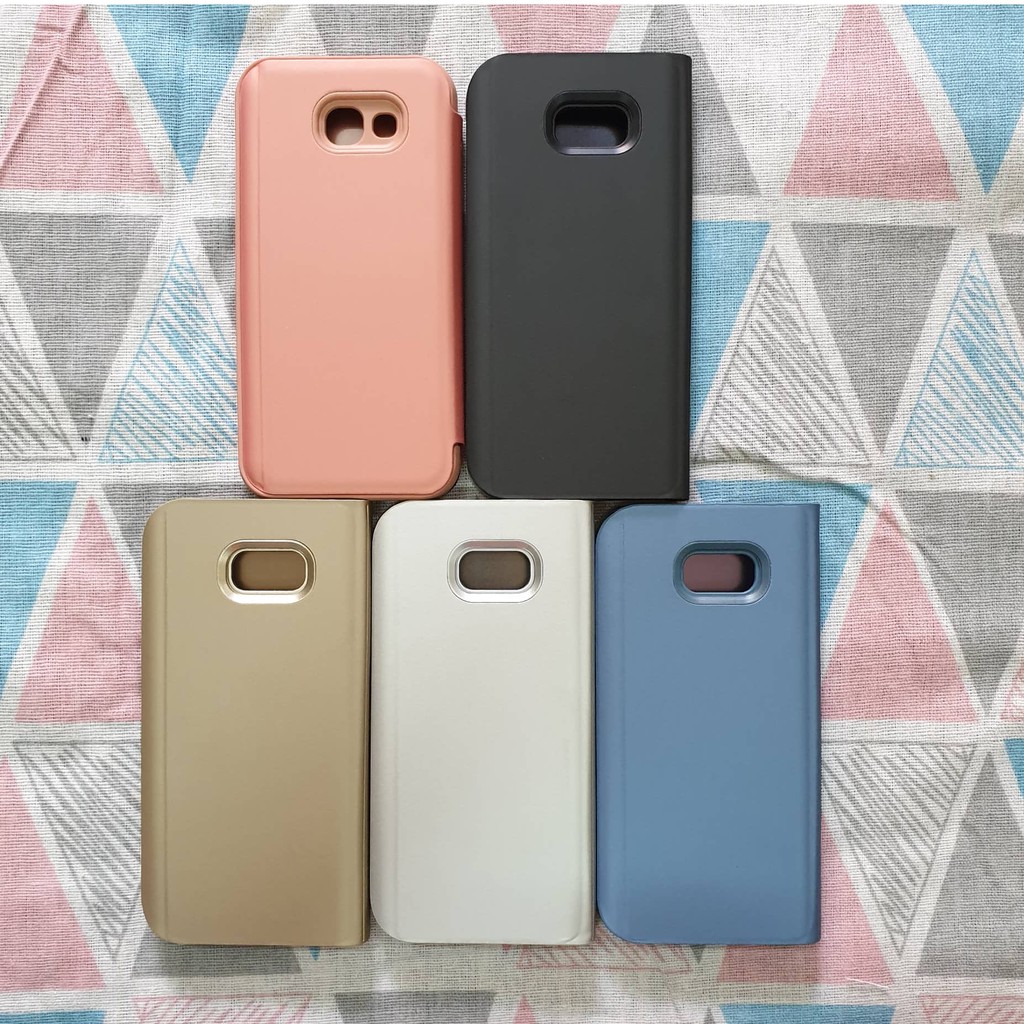 Bao Da Clear View Standing Samsung A5 2017 | BigBuy360 - bigbuy360.vn